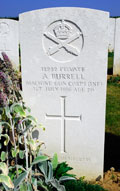 Gravestone, A BURRELL 1916