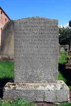 Pringle headstone