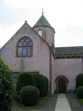 Lauder Church entrance