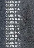 Pte John Thomas GILES