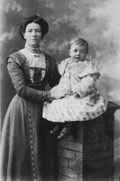 Marion FRAZER and baby Harold