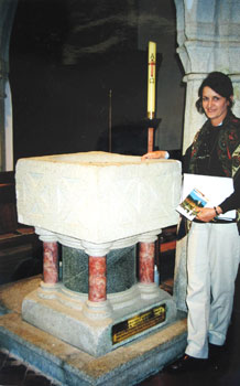 St Erth font