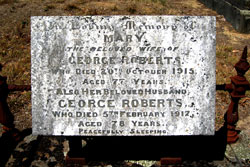 Roberts grave